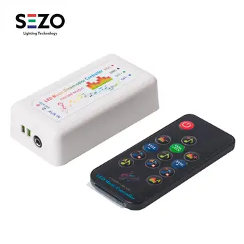 

13 Keys RF Remote Bluetooth Music Dream Color Controller for WS2812B WS2811 WS2813 1903 RGB LED Strip 512 Pixels Panel DC5-24V