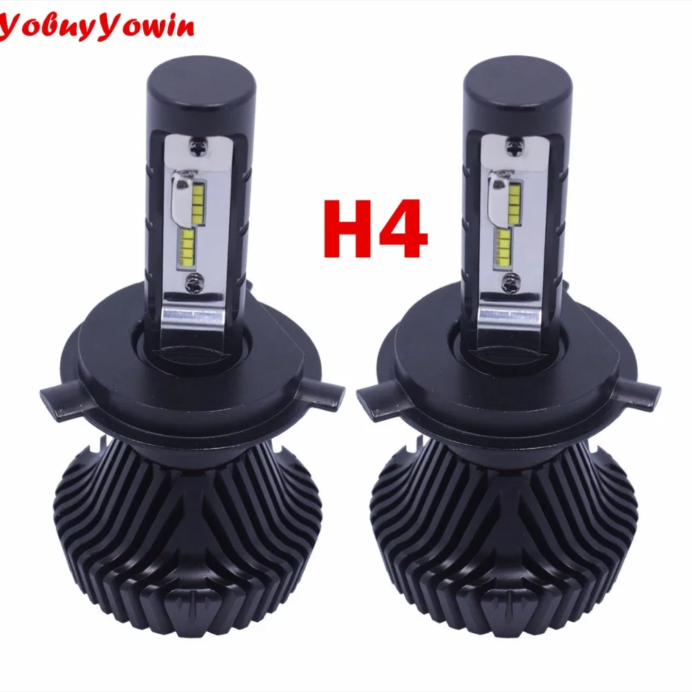 

2xH4 80W 6500K White Super Bright LED S6 Car Headlight Lamp Bulbs Hi/Lo Beam Kit with 9000 Lumen PhilipsZ-ES Chip(9004 9007 H13)