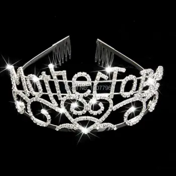

Wedding Cake Tiara Party Crown Bride to Be Crown & Mother To Be Wedding Shower Gift