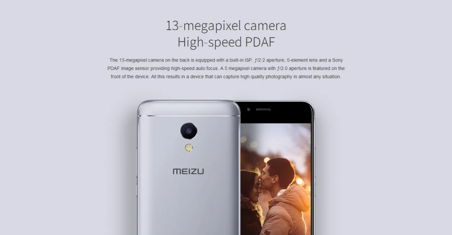 MEIZU M5S 4 г LTE 3 ГБ 16 ГБ Глобальный Версия сотовый телефон Octa Core 5," HD ips отпечатков пальцев Быстрая зарядка