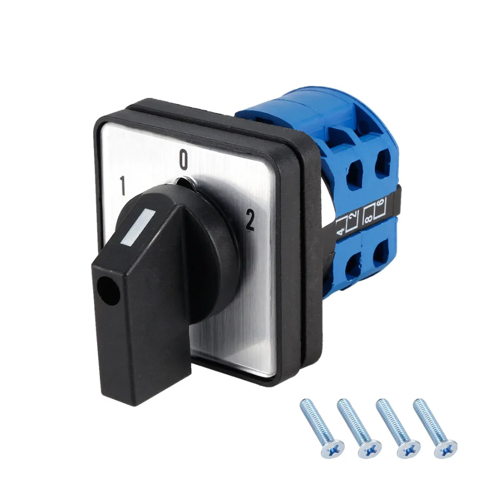 Uxcell переключающее устройство 2/3 Позиции поворотный переключатель ...