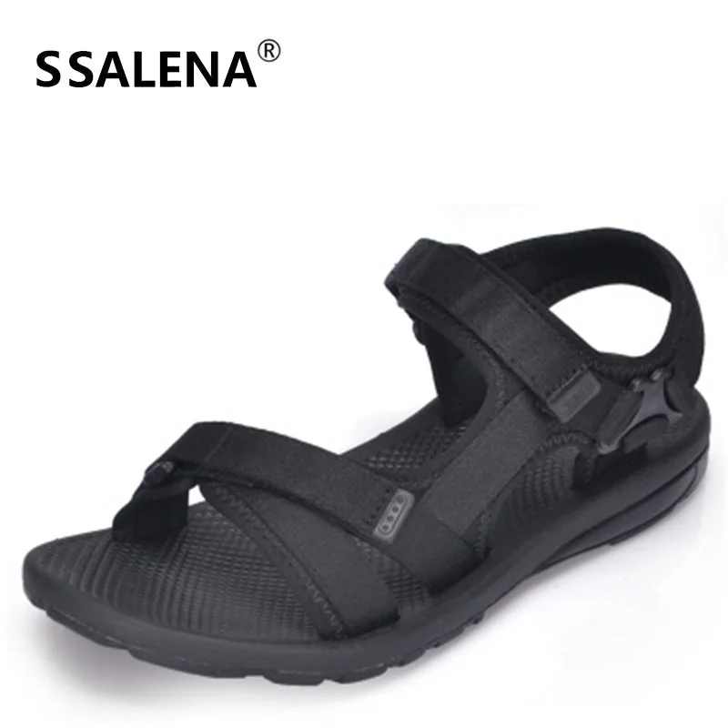 Summer Soft Sole Sandals Men Light Weight Breathable Beach Sandals Open