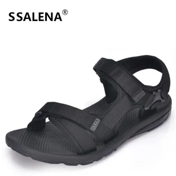 

Summer Soft Sole Sandals Men Light Weight Breathable Beach Sandals Open Toe All Match Casual Shoes AA20421