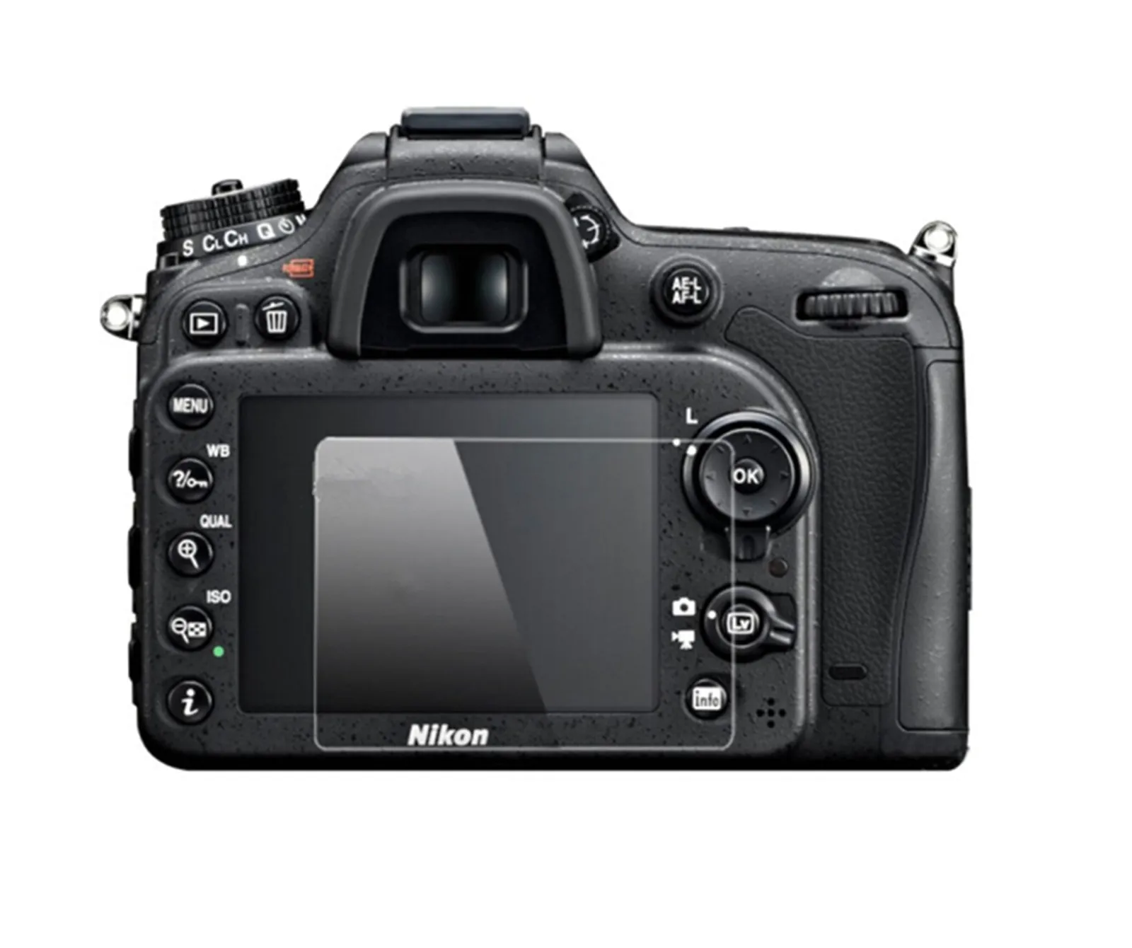 Glass LCD Screen Protector for Nikon D7500 D7200 D7100 D5600 D5500 D5300 D5200 D5100 D3400 D3300 D3200 D800 D8100 D850 D500 D4 |