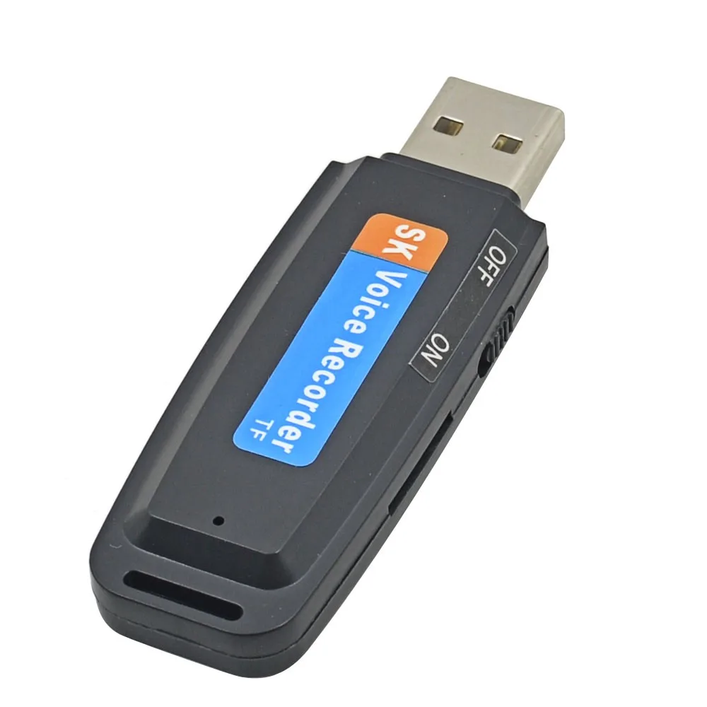 New Arrival Micro SD / TF Card Slot Digital Voice Recorder USB Flash Drive Audio Recorder Pen Mini Dictaphone gravador de voz