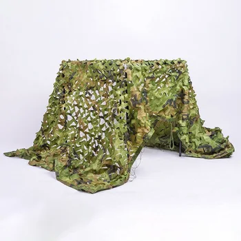 

Camouflage Net Army Military Camo Net Car Covering Durable Polyester Fabric Woodland Camouflage With String Net Backing