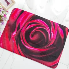 CAMMITEVER цветочный Дизайн домашние тапочки Открытый коврики уникальный розы Добро пожаловать Вход коврики для Гостиная