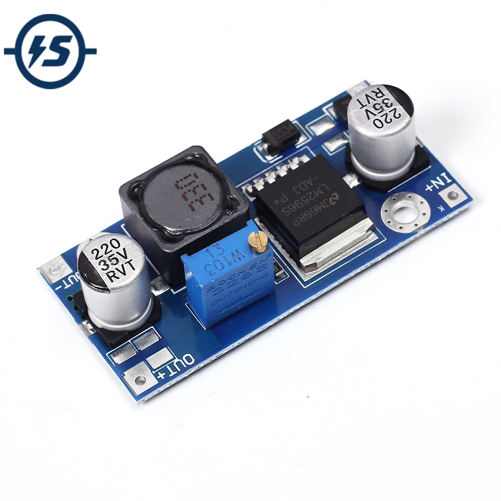 3A LM2596 4V 35V DC Регулируемый преобразователь источника питания понижающий модуль