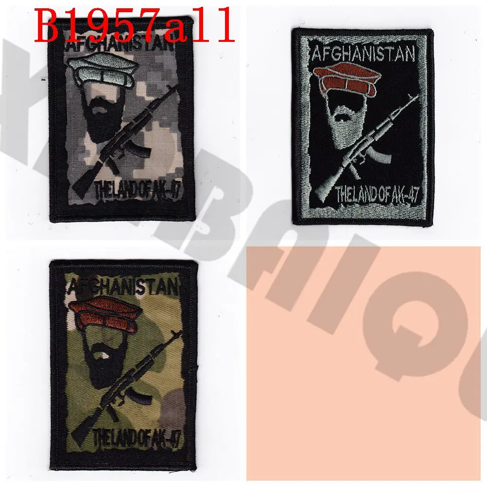 Embroidery patch Afghanistan theland of AK47 Morale tactics Military | Дом и сад