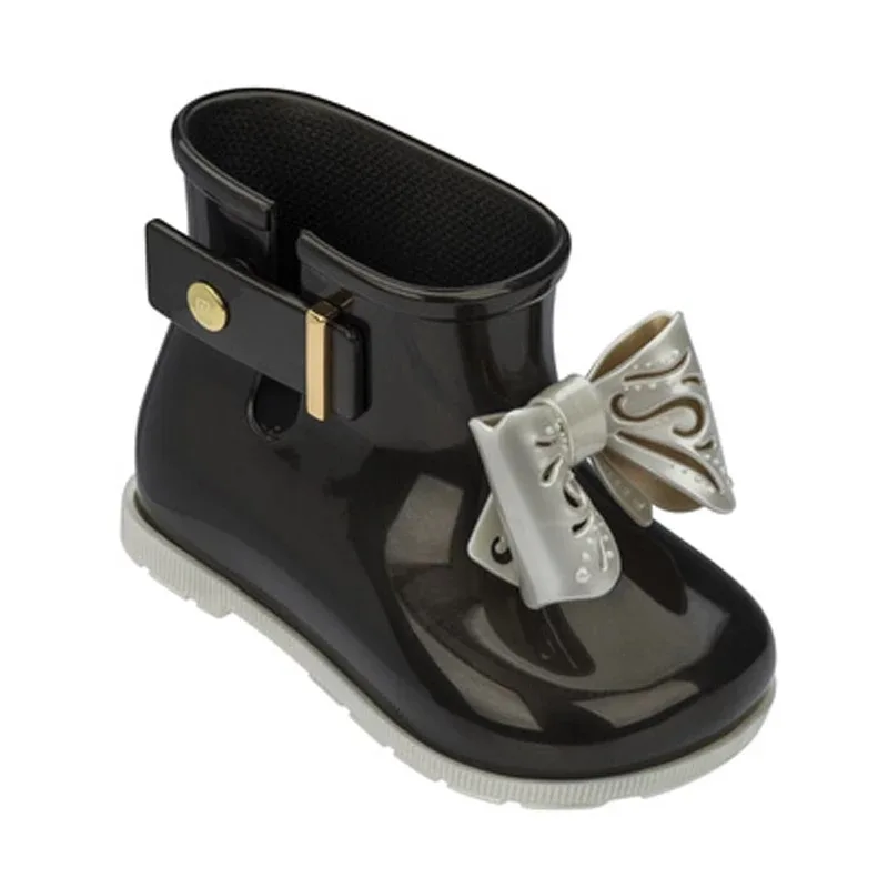 Мини Melissa Sugar Rain Boot Sandal Новинка года; Водонепроницаемая прозрачная обувь для мальчиков и девочек; нескользящие сандалии для девочек; Детские пляжные сандалии для малышей