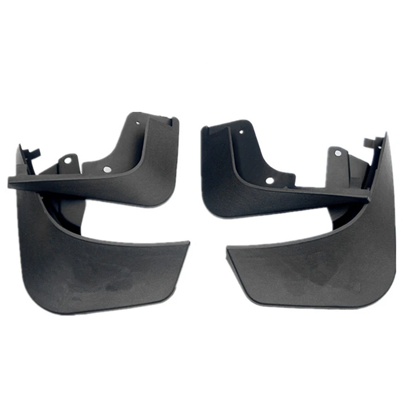 

4 Pcs Black Mud Flaps Splash Guards Mudguard Mudflaps Fenders For Mercedes-Benz Smart 4-door 2016