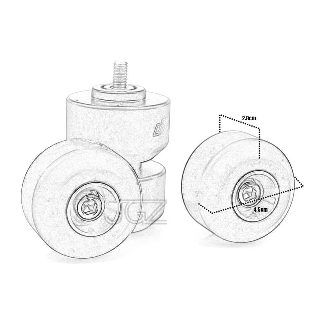 Оранжевый для KTM Duke 125 200 250 390 2013- мотоцикл рамки ползунки передние и задние вилка колеса аварии колодки Защита от падения