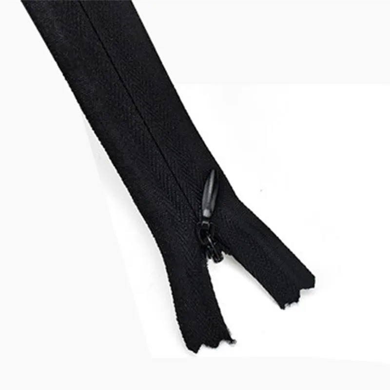 100pcs 25cm Long Invisible Zippers DIY Nylon Coil Zipper For Sewing