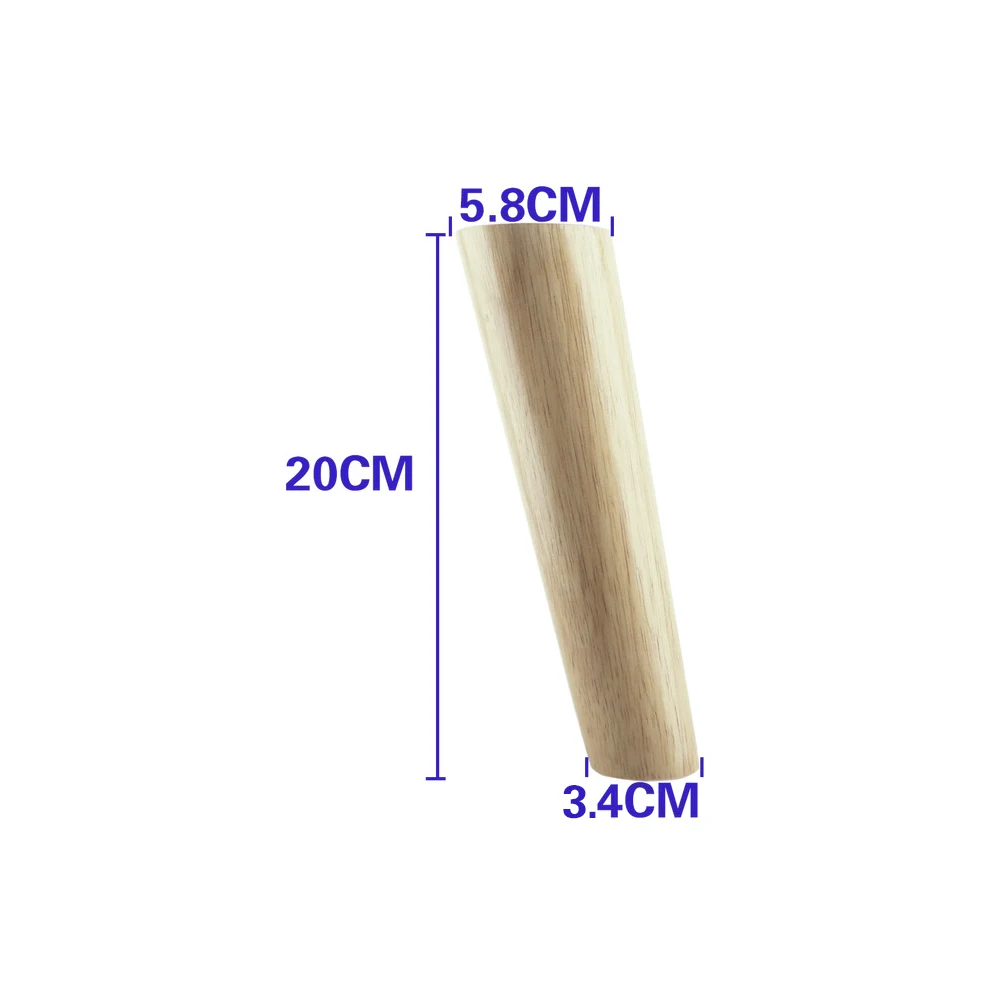 4 шт. мебель из натуральной древесины ножки из массива дуба Carbinet диван стол кровать ножки шкафы с железными пластинами винты прокладки