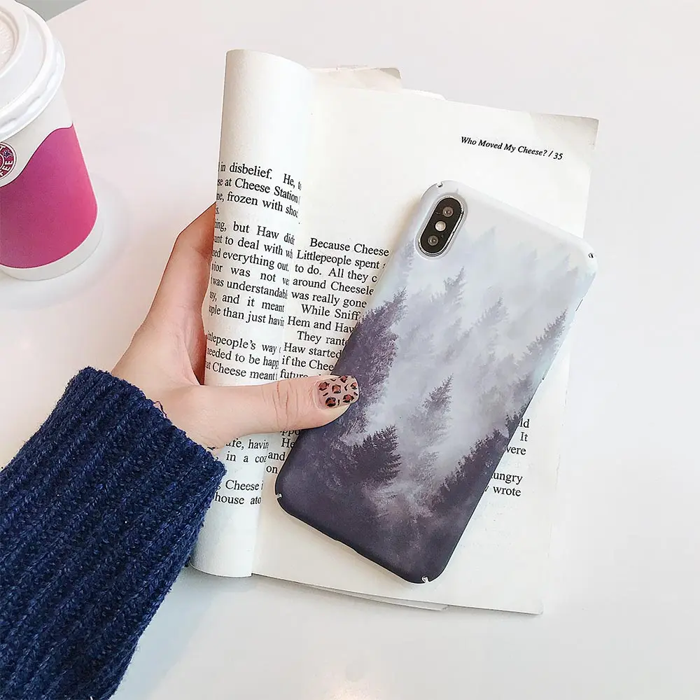 Чехол KISSCASE для телефона Sumsung Galaxy A50 A30 горный пик лес задняя крышка Samsung S8 S9 S10 Plus