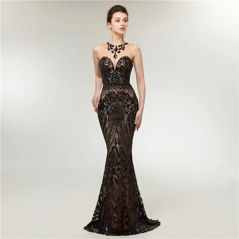 2018 Nieuwe Fashion Mermaid Avondjurken Lange Sexy V-hals Lovertjes Vonken Formele Party Gown Speciale Gelegenheid Jurk Plus Size 2018 Nieuwe Fashion Mermaid Avondjurken Lange Sexy V-hals Lovertjes Vonken Formele Party Gown Speciale Gelegenheid Jurk Plus Size