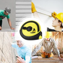 TNI-U TU-5030 долго рулетка 30 М стекловолокна линейка Двусторонняя масштаб метрики лента для строительство кирпичной кладки столярные