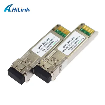 

Free Shipping !!! Switch optical fiber 10G BIDI SFP 20Km WDM SFP 1270/1330nm with LC Connector DDM