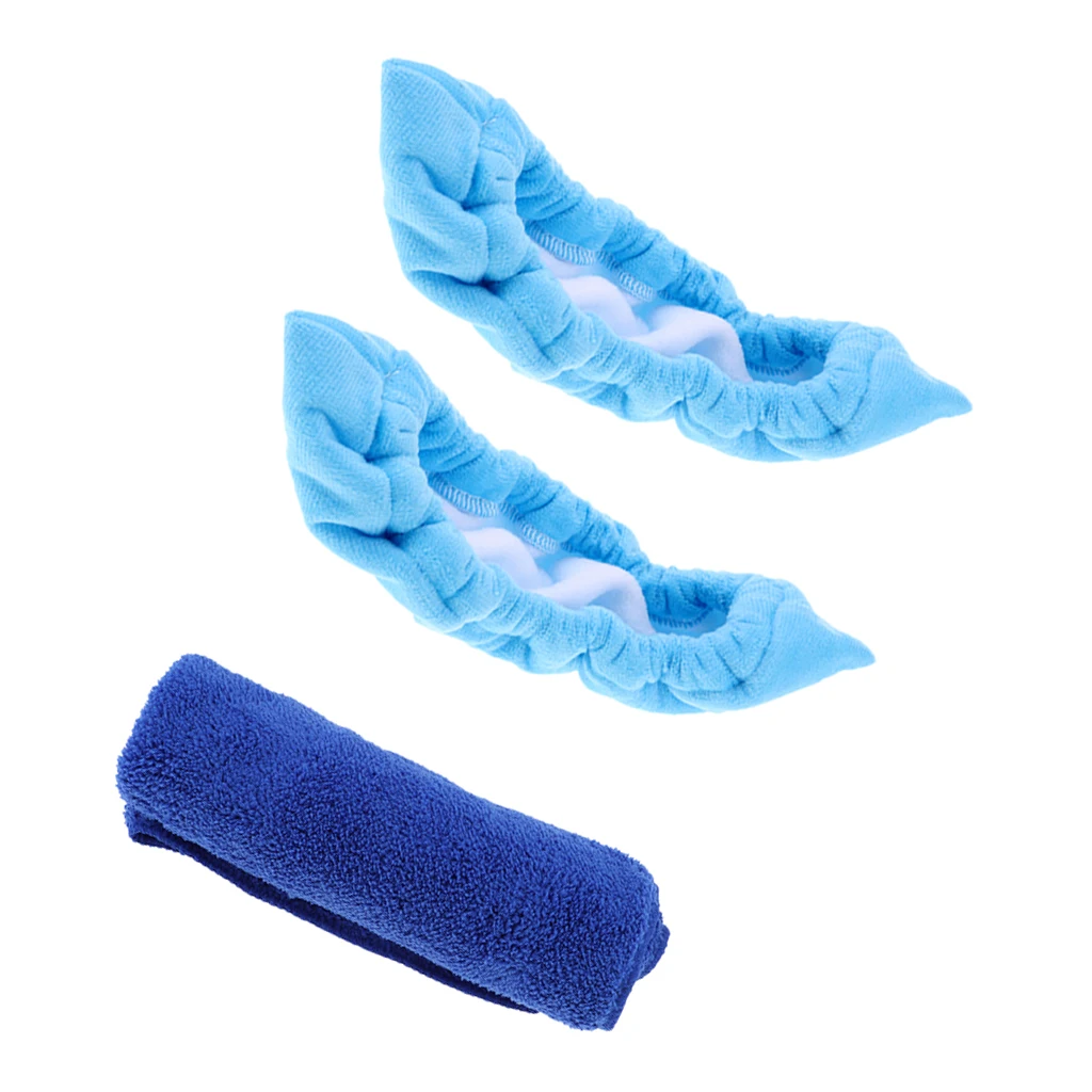 Hockey Skate Guard Soaker Ice Figure Skating Blade Protector & Super Absorbent Cleaning Towel