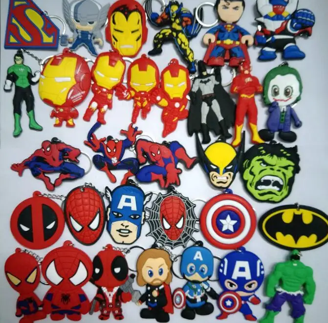 

The Avengers super man Parts & Accessories pendant ornament decoration unisex gift bag chain pendants key chain key chains new