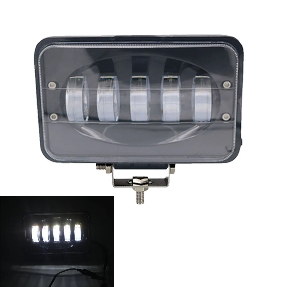 Marlaa 50 Вт Светодиодный светильник квадратный 6 дюймов светодиодный светильник бар внедорожный светильник s водонепроницаемый прожектор светильник s для джипа грузовика лодки UTV ATV