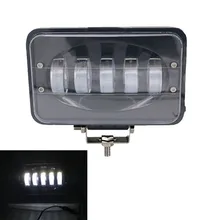 Marlaa 50w conduziu a luz do trabalho quadrado 6 Polegada conduziu a barra clara fora da estrada luzes de condução à prova dwaterproof água luzes de inundação para jeep truck boat utv atv