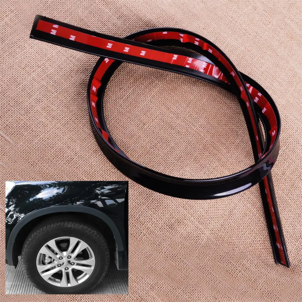 

DWCX TPVC Auto Car Fender Flare Wheel Eyebrow Protector Wheel Arch Lips Cover Trim Strip