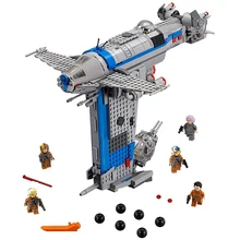 In Stock 05129 Star War 75188 Rebel Bomber Set Genuine Star Toys Wars Classic Series Building Blocks Bricks Compatible Starwar star wars series the republic cruiser war 7665 building blocks 963pcs bricks compatible with legoings toys