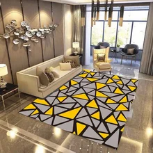 Modern simple Home rug and carpets for Living room coffee table bedroom bedside Antiskid soft tapete 3D printed Custom carpet persian totem printed home decor antiskid rug