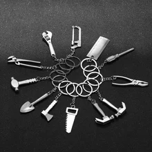 1 шт. мини креативный гаечный ключ брелок инструмент автомобильный брелок