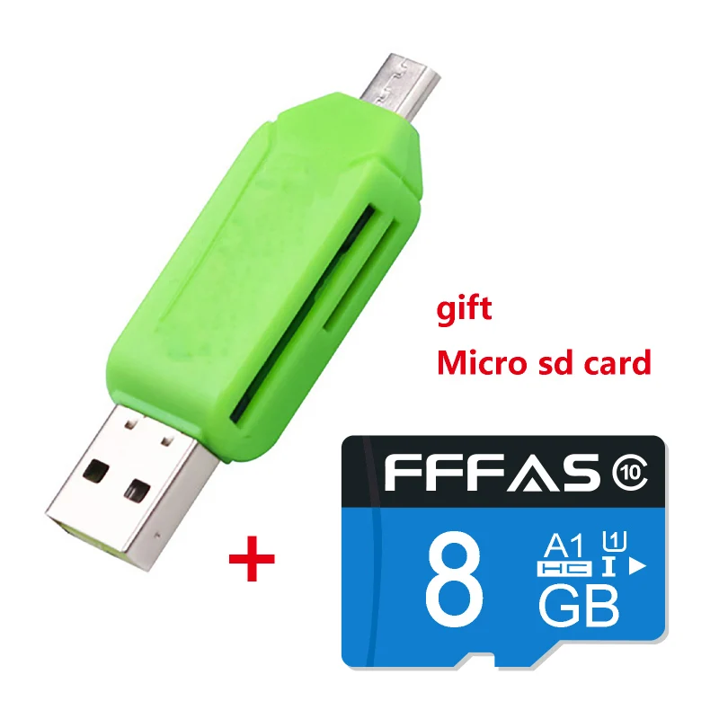 

2 in 1 USB OTG Card Reader Micro USB OTG TF/SD Card Reader Phone Extension Headers Flash Drive Adapter For Smartphone Computer