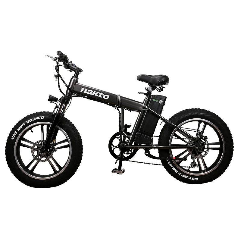 

20inch electric mountian bicycle snow fat e-bike 48v-350w high speed motor electric bike fold frame alloy whheel MTB E-BIKE