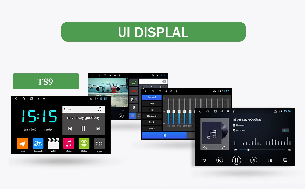 Top BONROAD Android Car Multimedia Player For Mercedes/Benz/Sprinter/B200/B-class/W245/B170/W209/W169 GPS Navigation radio 1