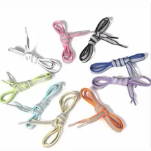 1 пара 100, плоская подошва, светоотражающая лента 3M ботинок бегуна шнурки безопасности светящиеся шнурки для обуви унисекс для занятий спортом Баскетбол парусиновая обувь