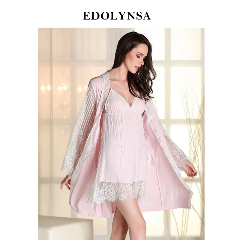nightdress and robe set