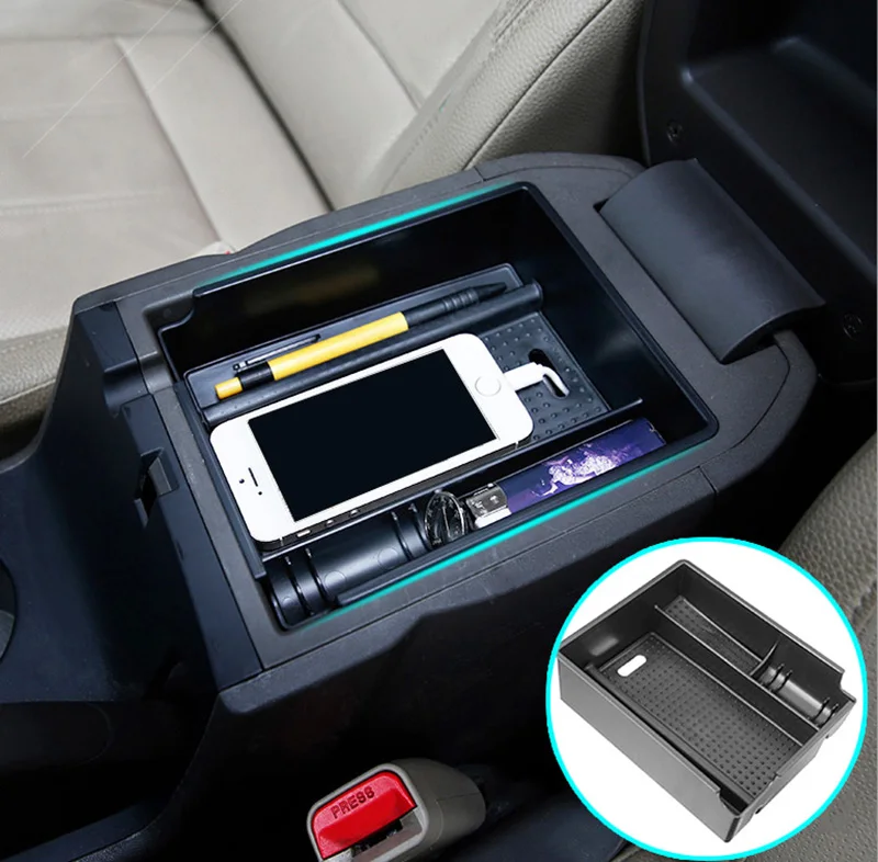 Ящик для хранения подлокотников Hyundai Ix35 2011 2014 2015 контейнер поддон центральной