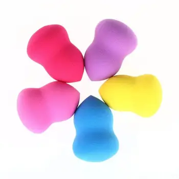

5 Pcs/lot Makeup Sponge Set Blender Beauty Foundation Blending Sponge for Liquid Cream and Powder Multi-colored Makeup Sponges