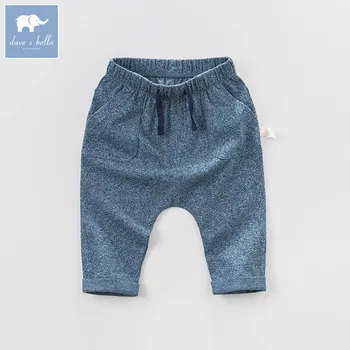 

DBA6476 dave bella spring infant baby boys full length fashion pants children toddler pants boys trousers