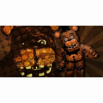 

Five Nights at Freddy's Printed 70*140cm Bamboo Fiber Bath Towel Soft Beach Towel Drying Washcloth Swim Shower Towels Home Texti