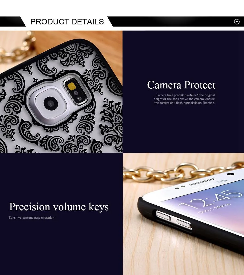 For Samsung Galaxy S5 S6 Edge S7 S7 Edge Note 4 Note 5 (6)