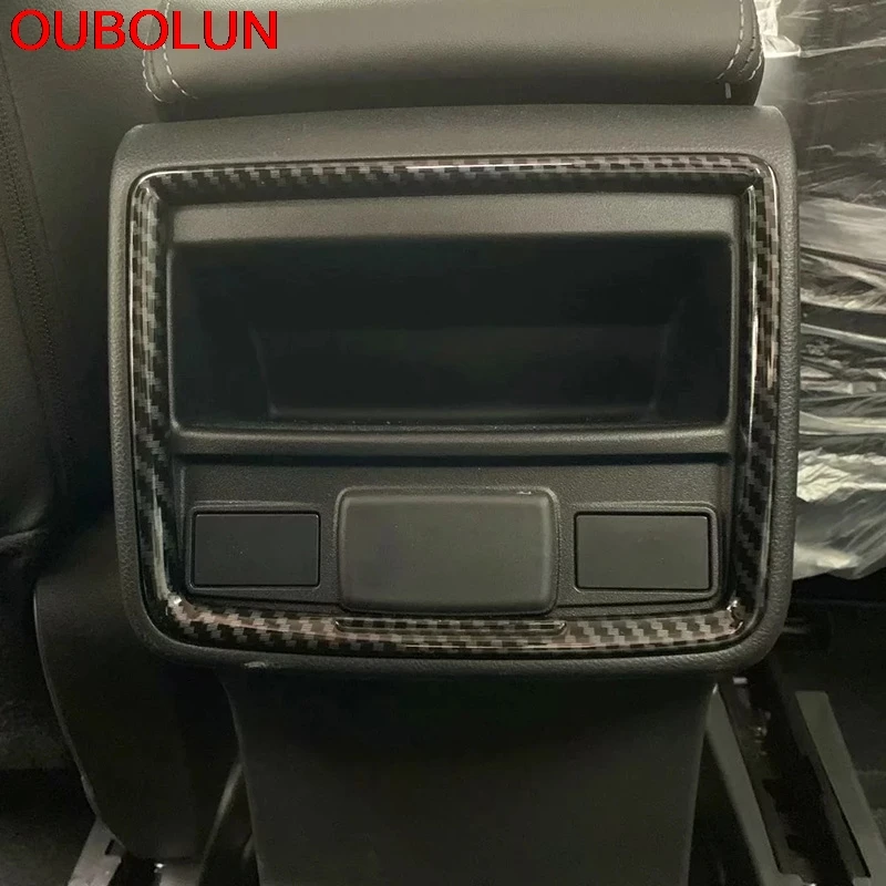 OUBOLUN для Subaru Forester SK 2018 2019 аксессуары интерьера задний подлокотник коробка сиденье