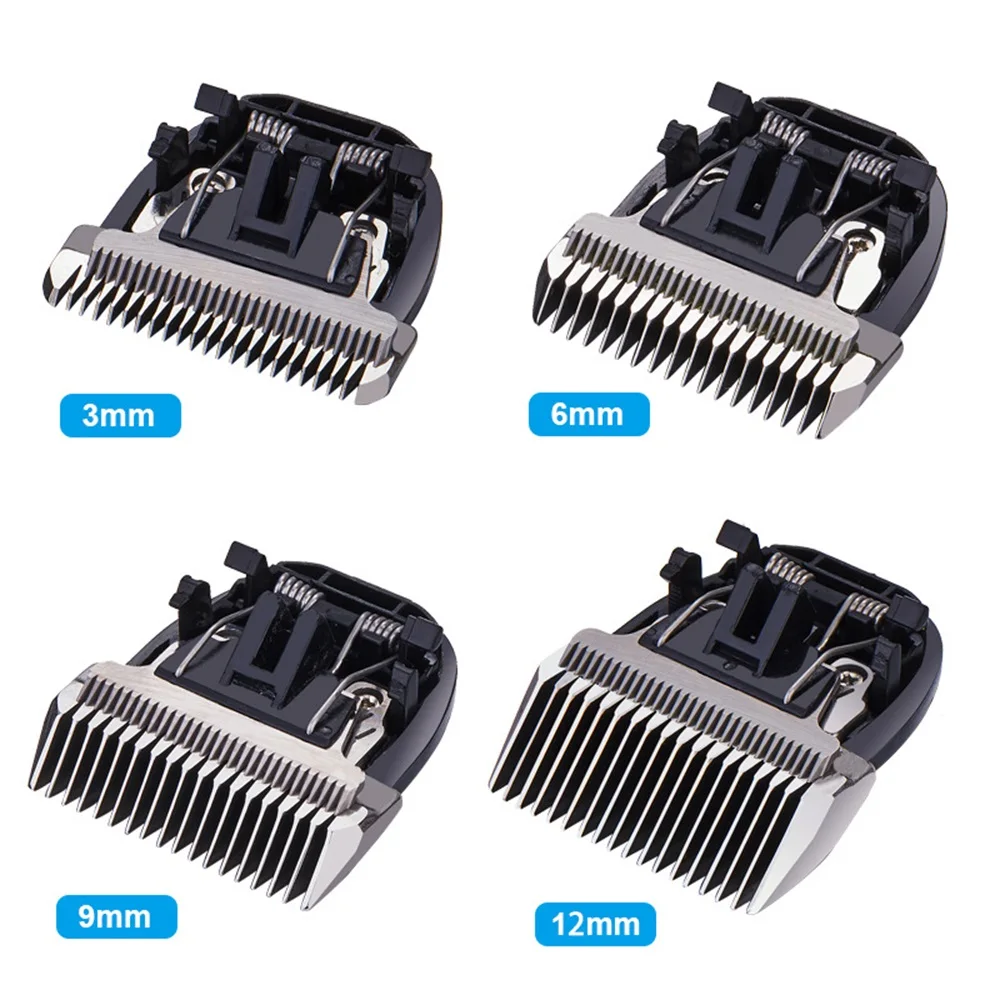 

New Dog Clipper Blade Nozzles 3/6/9/12mm Integrated Cutter Head Steel Knives for BaoRun P2 P3 P6 P9 S1 Dog Hair Trimmer