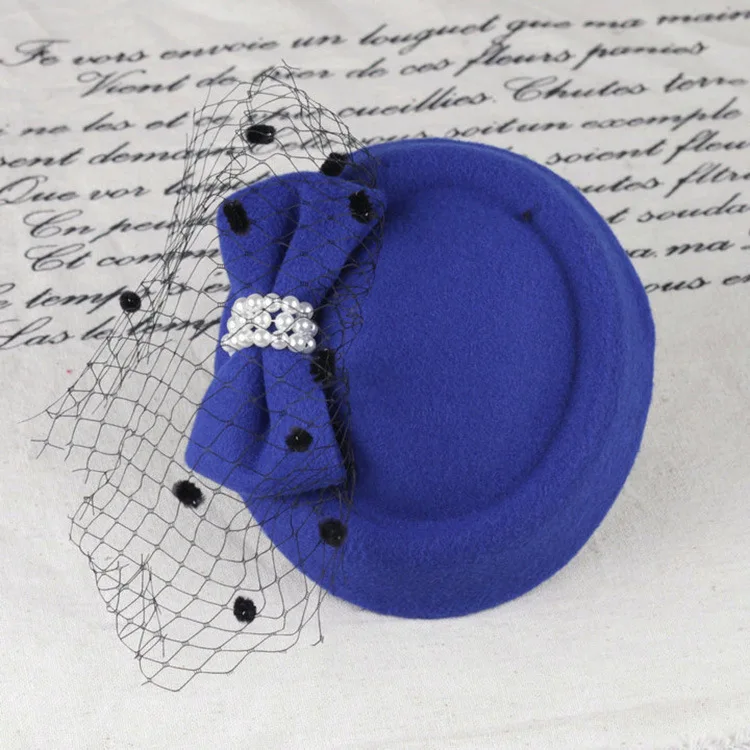 Шляпка Таблетка из хлопка и войлока с вышивкой|pillbox hat|hats forhats for women |