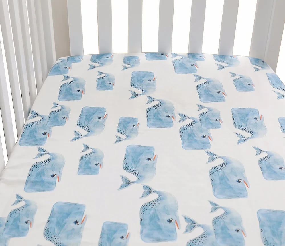 fitted crib sheets boy