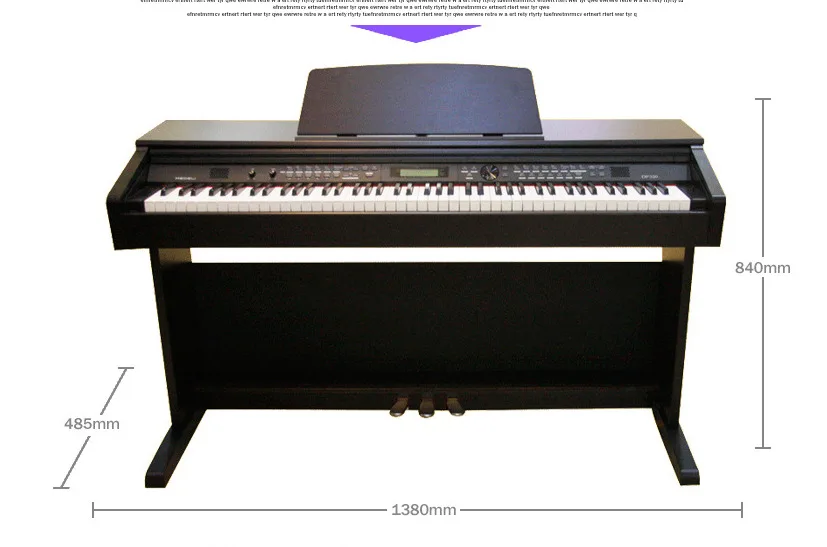 

2017Electric Piano DP-320 Digital Electric Piano 88-key hammer keyboard push-pull cover