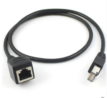 

30CM 100pcs/lot High quality RJ45 Cat5 male to female Ethernet LAN Network extension Cable cord