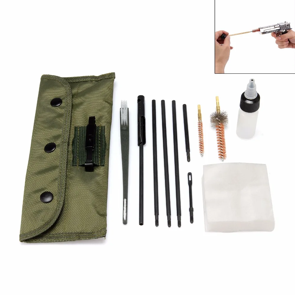 Hunting Rifle Cleaning Kit Fit For 22cal 5.56mm Airsoft Hunting Rifle