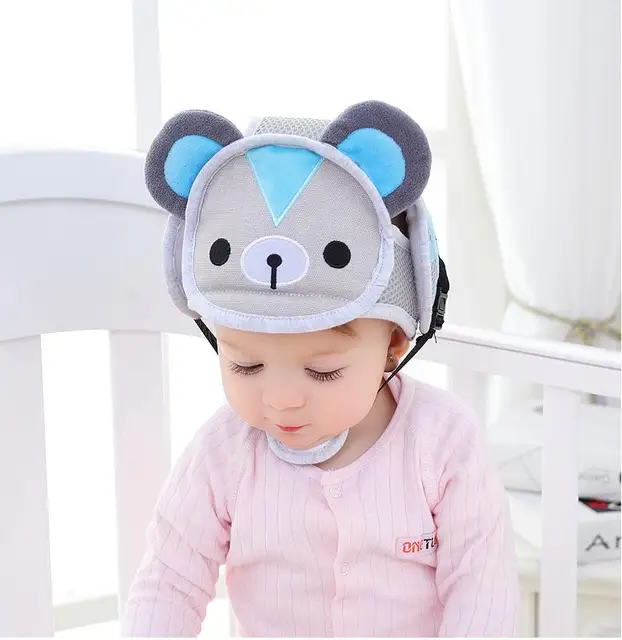 Baby children Infant Protective Cotton Head Protection Soft Hat Helmet