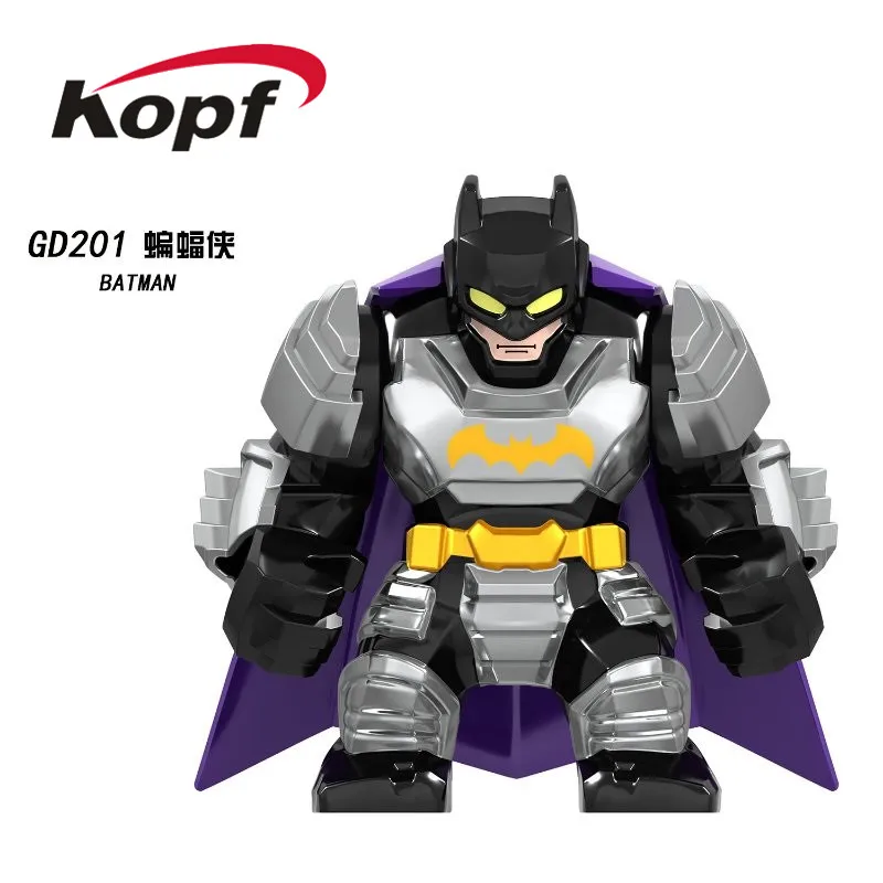 

Single Sale Building Blocks Avengers 4 Endgame Batman Iron Man Hulk Thanos Action Figures For Children Model Toys GD201