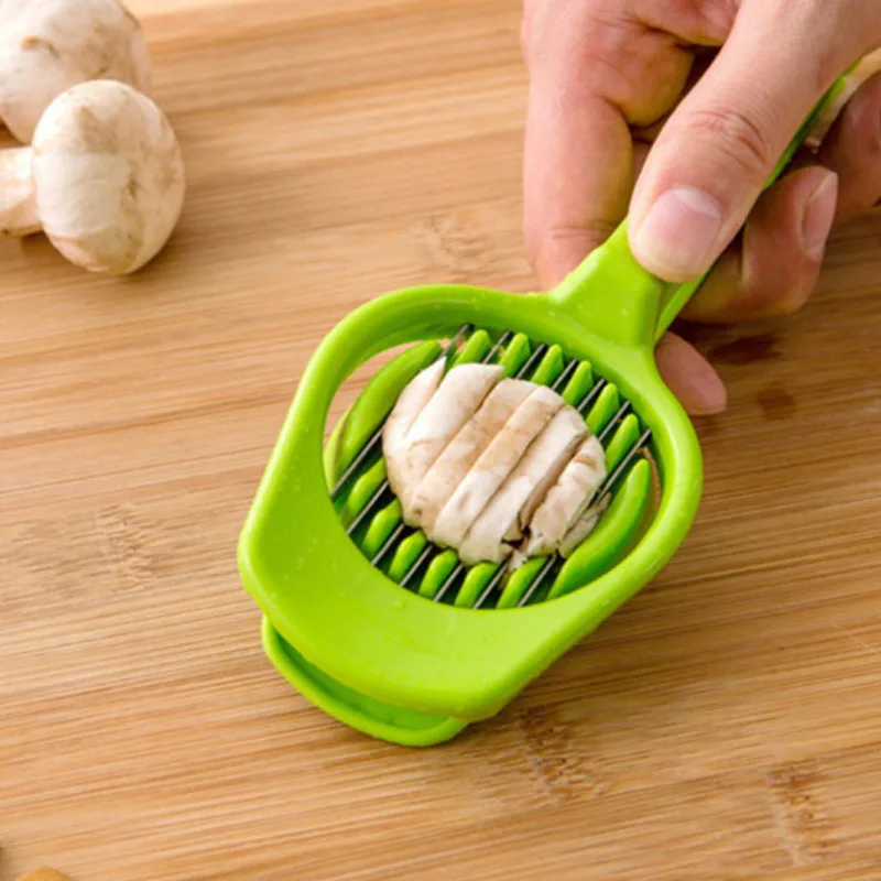 

Stainless Steel House Accessories Section Cutter Cut Vegetables Kitchen Tool Egg Slicer Multifunction Mushroom Cutter